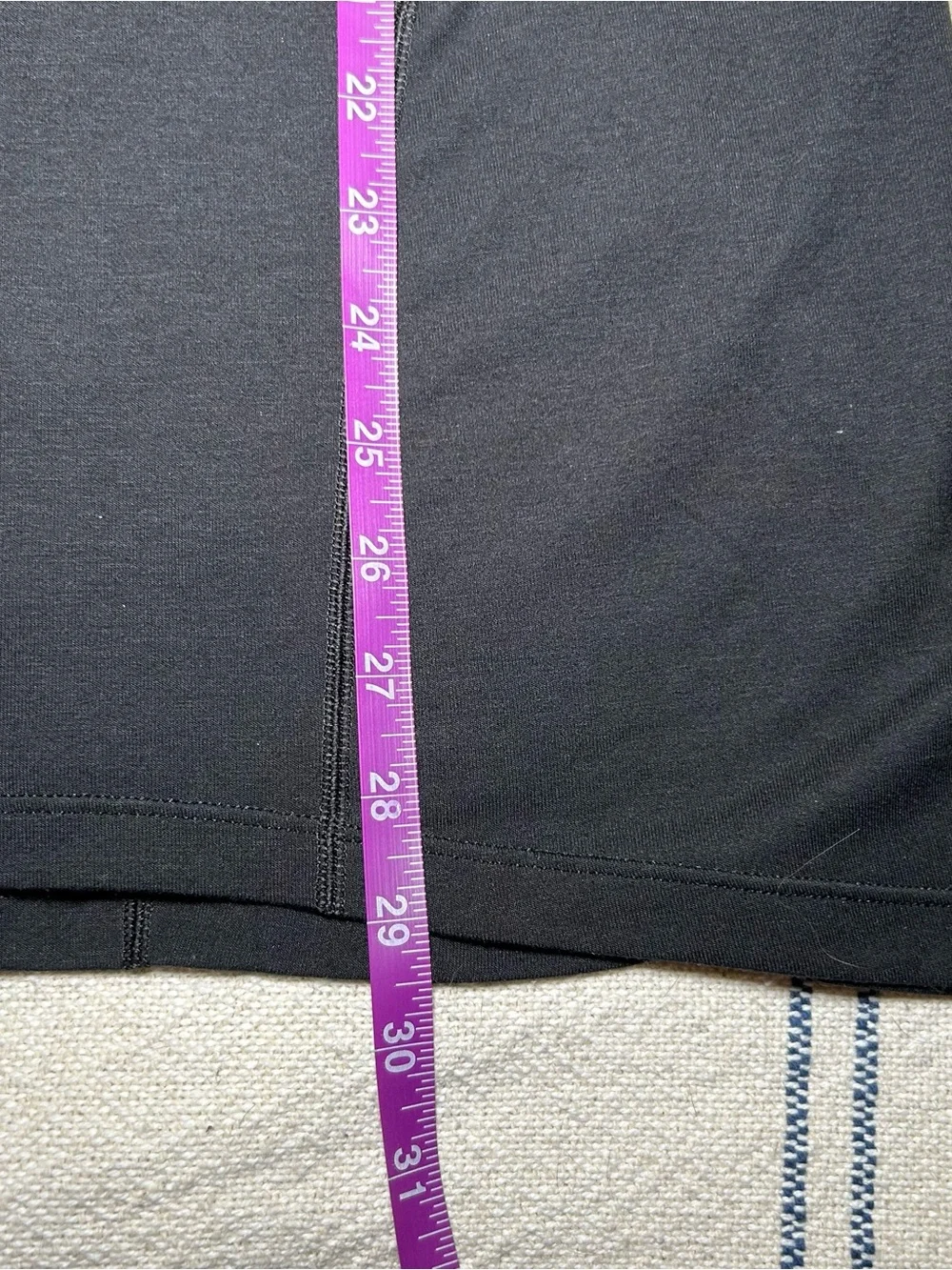 The North Face Black Cap Sleeve Split Back Flashdry Tee with White Logo Size XL - Picture 9 of 9